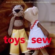 Cover of: Toys to Sew by Claire Garland