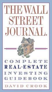 Cover of: The Wall Street Journal. Complete Real-Estate Investing Guidebook