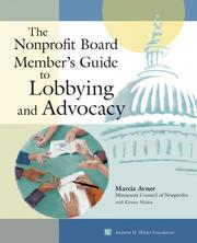 Cover of: The Nonprofit Board Member's Guide To Lobbying And Advocacy