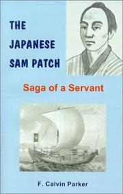 Cover of: The Japanese Sam Patch by F. Calvin Parker