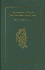 Cover of: The Fall of Irish Chiefs & Clans by George Hill