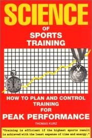 Cover of: Science of sports training: how to plan and control training for peak performance