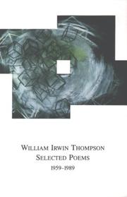 Cover of: Selected poems, 1959-1989 by William Irwin Thompson