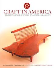 Cover of: Craft in America by Jo Lauria, Steve Fenton