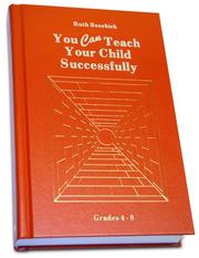 Cover of: You can teach your child successfully: grades 4 to 8
