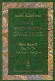 Cover of: The Bathroom Game Book