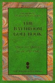 Cover of: The Bathroom Golf Book by Harry Patterson