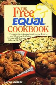 Cover of: The free and Equal cookbook by Carole Kruppa
