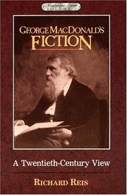 Cover of: George MacDonald's fiction: a twentieth-century view