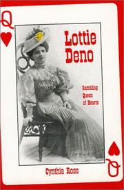 Cover of: Lottie Deno: gambling queen of hearts