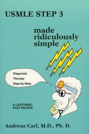 Cover of: Usmle Step 3 Made Ridiculously Simple (Medmaster Ridiculously Simple) (Medmaster Ridiculously Simple)