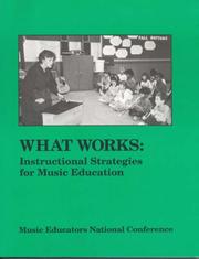 Cover of: What works: instructional strategies for music education