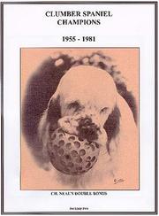 Cover of: Clumber Spaniel Champions, 1955-1981