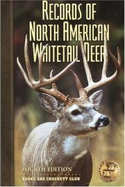 Records of North American whitetail deer by Jack Reneau