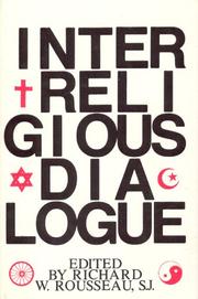 Cover of: Interreligious Dialogue: Facing the Next Frontier (234p)