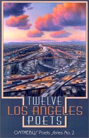 Cover of: Twelve Los Angeles Poets (Onthebus Poets)