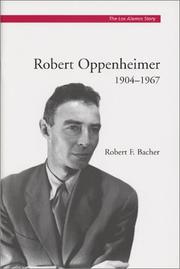 Cover of: Robert Oppenheimer (The Los Almos Story, 2)