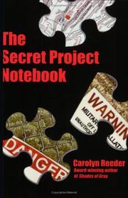 Cover of: The secret project notebook