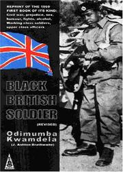 A black British soldier by Odimumba Kwamdela
