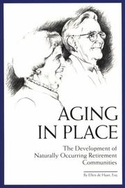 Cover of: Aging in Place by Ellen De Haan, Ellen Hirsch De Haan