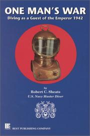 Cover of: One man's war by Robert C. Sheats, Robert C. Sheats