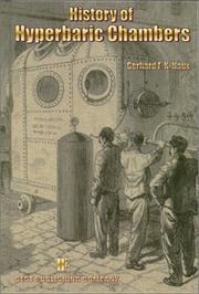 Cover of: History of Hyperbaric Chambers