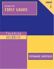 Cover of: Lessons for First Grade (Teaching Arithmetic)