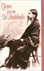 Cover of: Gems from Sri Aurobindo.