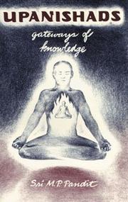 Cover of: Upanishads: gateways of knowledge