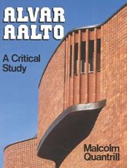 Cover of: Alvar Aalto by Malcolm Quantrill, Malcolm Quantrill