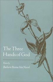 Cover of: The three hands of God: poems