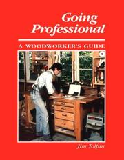 Cover of: Going professional: a woodworker's guide