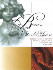 Front cover of Bern's Steak House by Joyce Lafray