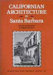 Cover of: Californian architecture in Santa Barbara