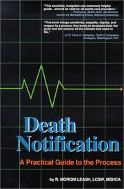 Death notification by R. Moroni Leash