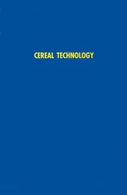 Cover of: Cereal Technology by Samuel A. Matz