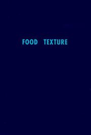 Food Texture by Samuel A. Matz