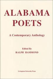 Cover of: Alabama Poets: A Contemporary Anthology