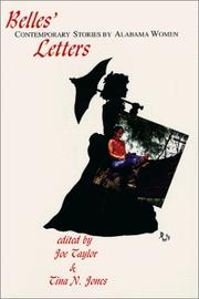 Cover of: Belles' Letters: Contemporary Fiction by Alabama Women