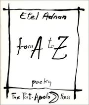 Cover of: From A to Z: a poem