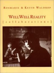 Cover of: Well well reality by Rosmarie Waldrop
