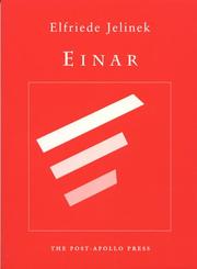 Cover of: Einar by Elfriede Jelinek