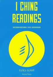 Cover of: I Ching Readings by Wu Wei