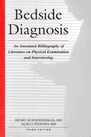 Bedside diagnosis by Henry Schneiderman