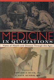 Cover of: Medicine in Quotations by 