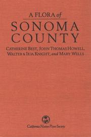 A Flora of Sonoma County by Catherine Best
