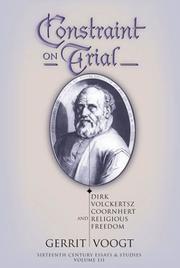 Cover of: Constraint on Trial by Gerrit Voogt