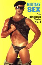 Cover of: Military Sex: True Homosexual Stories (Military Sex)