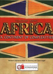 Cover of: Teaching About Africa