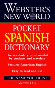 Cover of: Diccionario español/inglés - inglés/español by WILLIAM